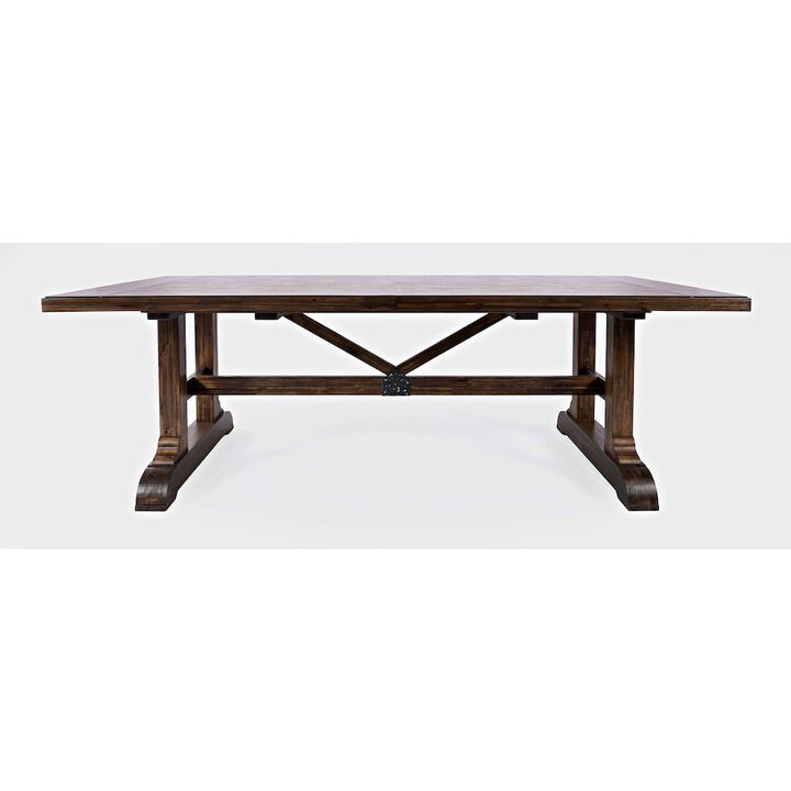 Jofran Bakersfield Mission Style  110'' Dining Table with Extension