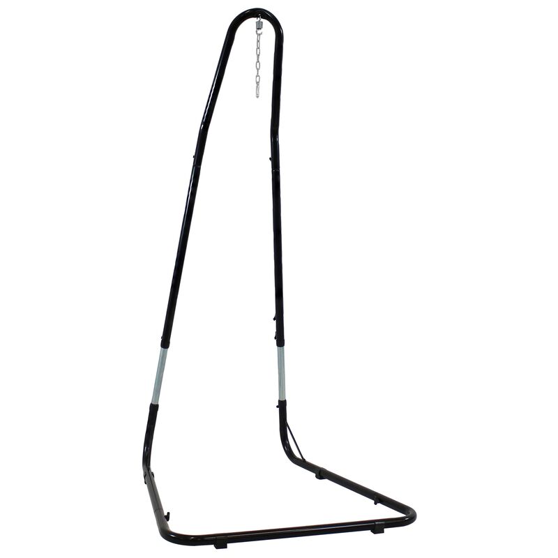 Sunnydaze Powder-Coated Steel Adjustable Hammock Chair Stand - 93 in
