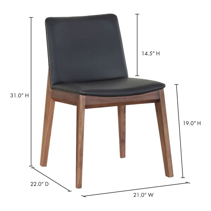 Belen Kox Deco Dining Chair Set Of Two (Ebony), Belen Kox