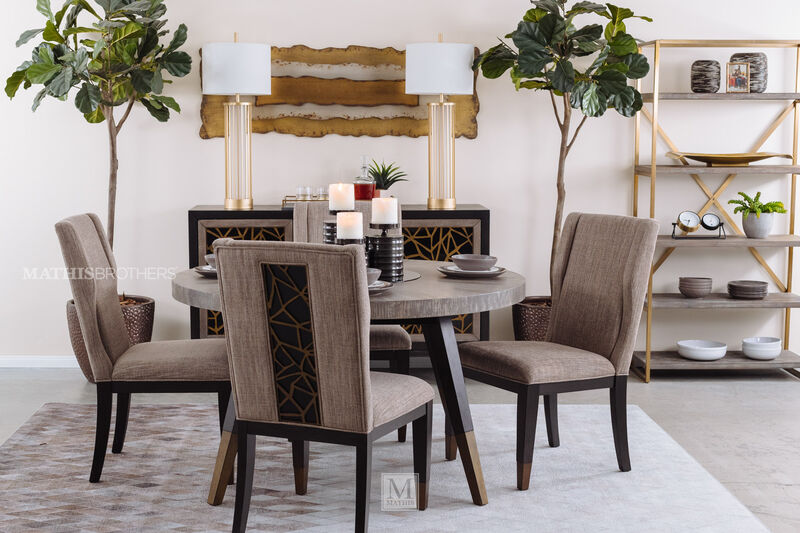 Ryker 5-Piece Round Dining Set