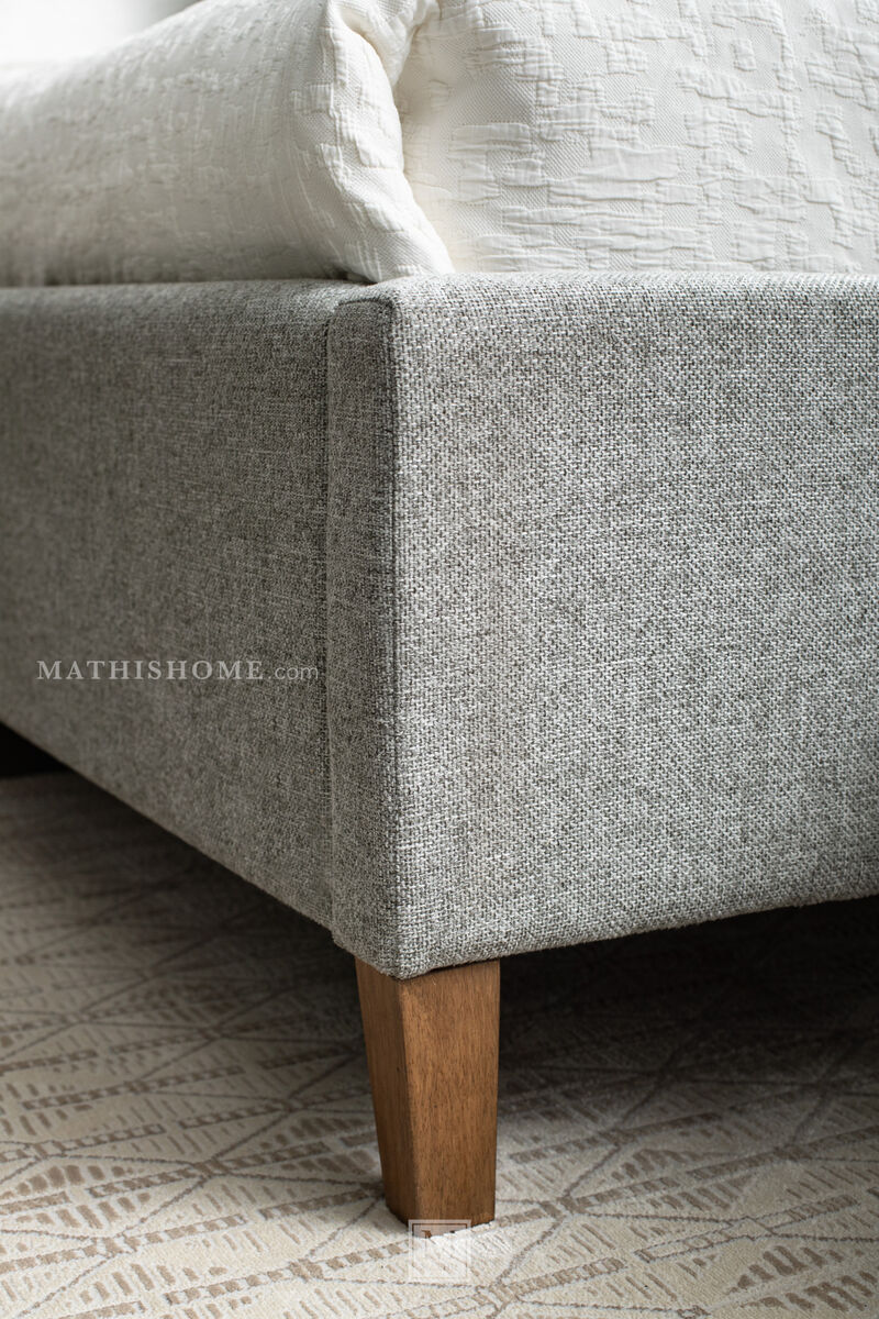 Lindon Queen Upholstered Island Bed