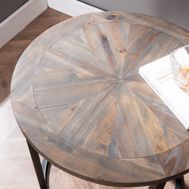 Champaign Reclaimed Wood End Table