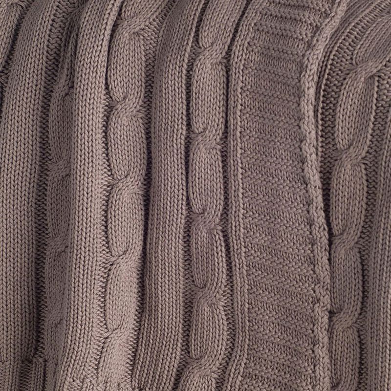 Mocha 50" x 60" Throw Blanket