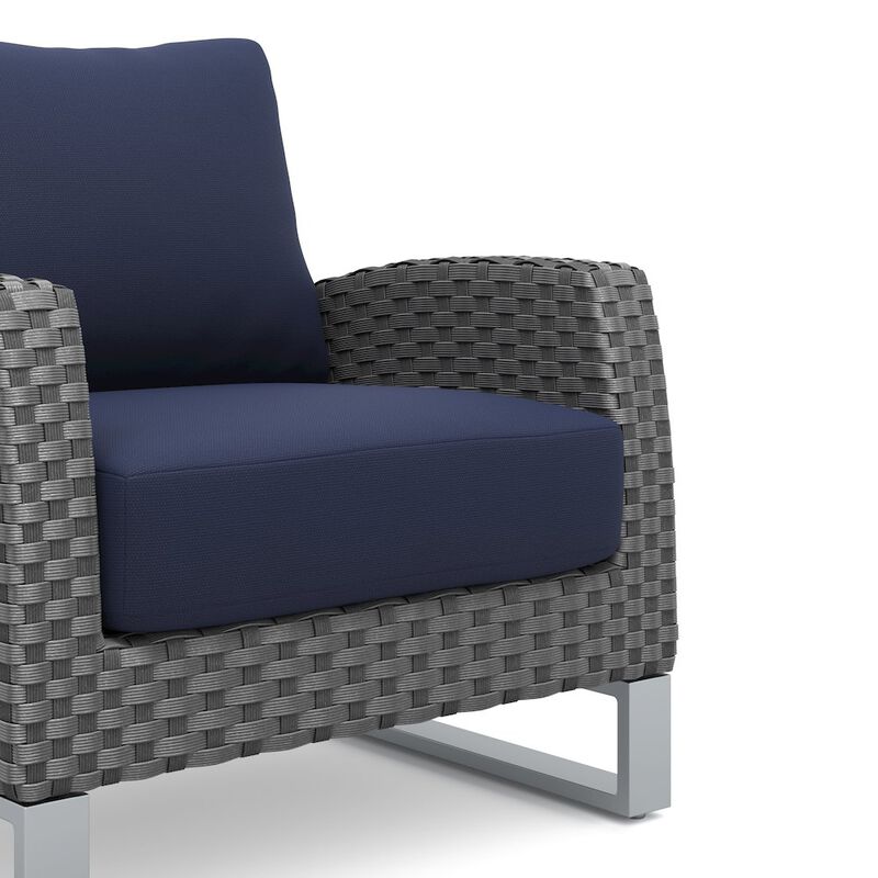 New Classic Furniture Fiji Set Of 2 Club Chairs-Blue