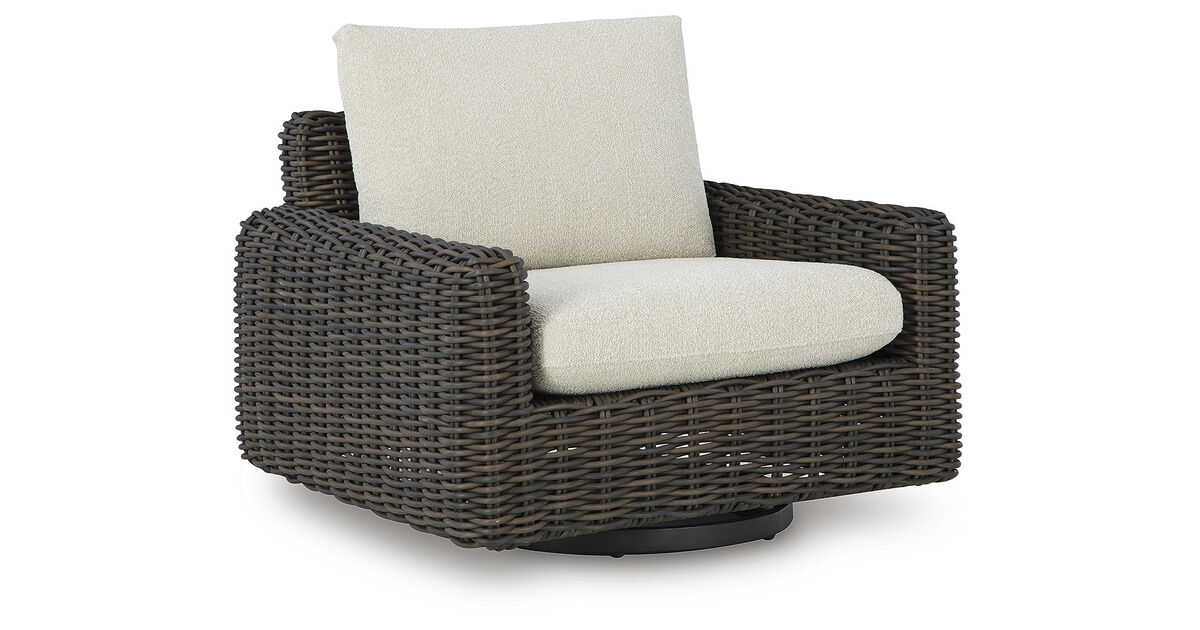 Kimora Outdoor Swivel Lounge Chair