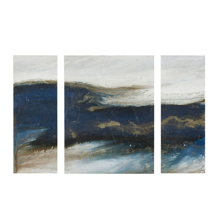 Gracie Mills Cherie Canvas Trio Artistic Wall Décor Set