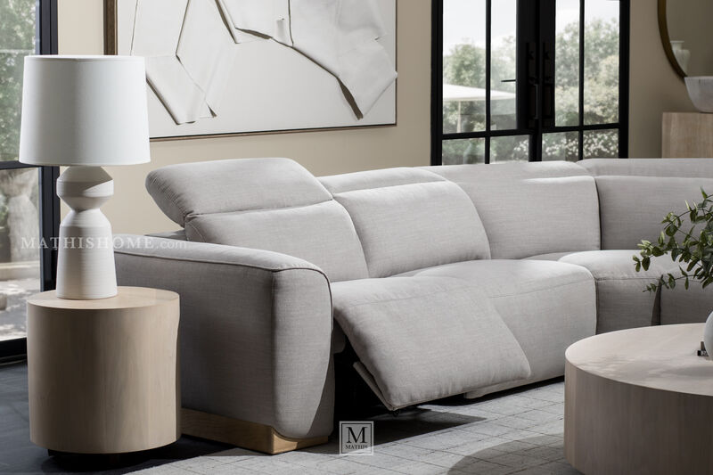 Becki Owens Sage 5-Piece Power Sectional