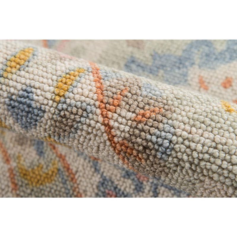 Momeni Traditional Rectangle Area Rug, Light Blue, 7'9 X 9'10