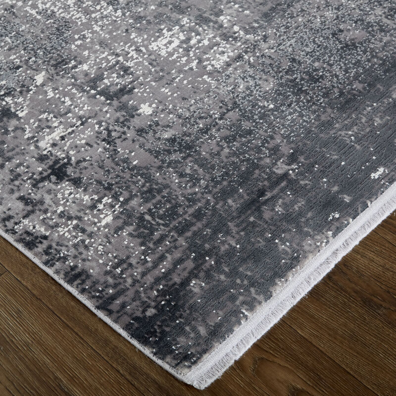 Cadiz 39FWF Gray/Black/Silver 3'1" x 5' Rug