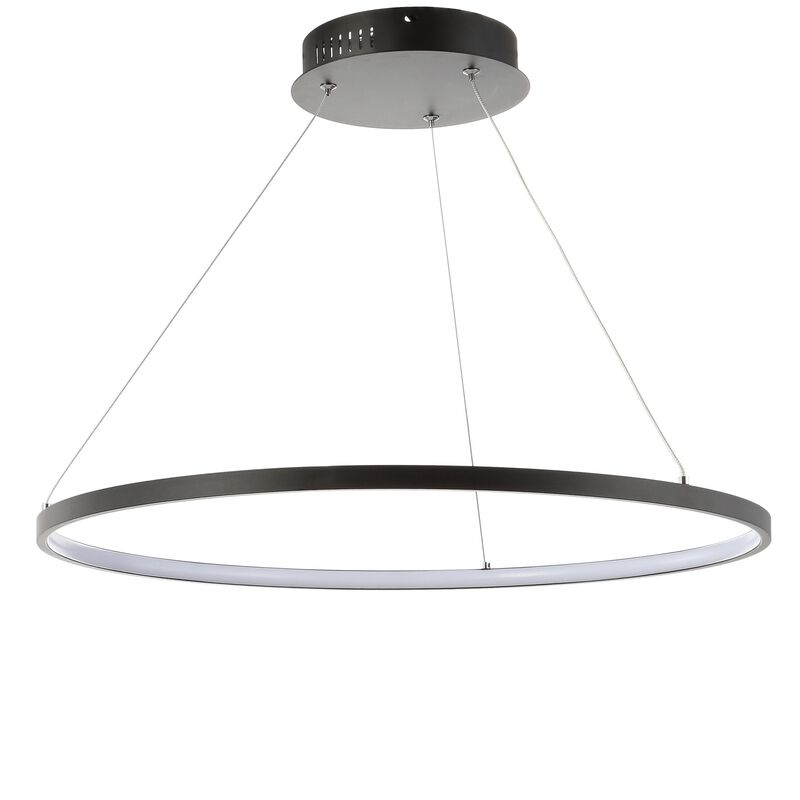 Brice 23.75″ Modern Contemporary Iron Integrated LED Pendant
