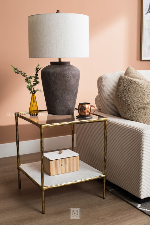 Patina Cotta Lamp
