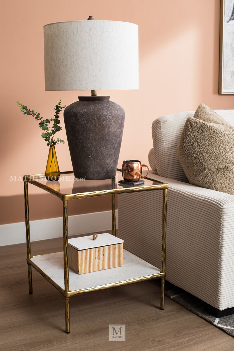 Patina Cotta Lamp