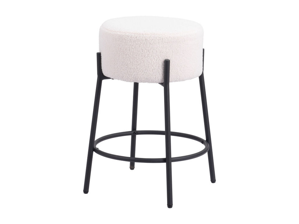 Blanche Counter Stool (Set of 2) Ivory