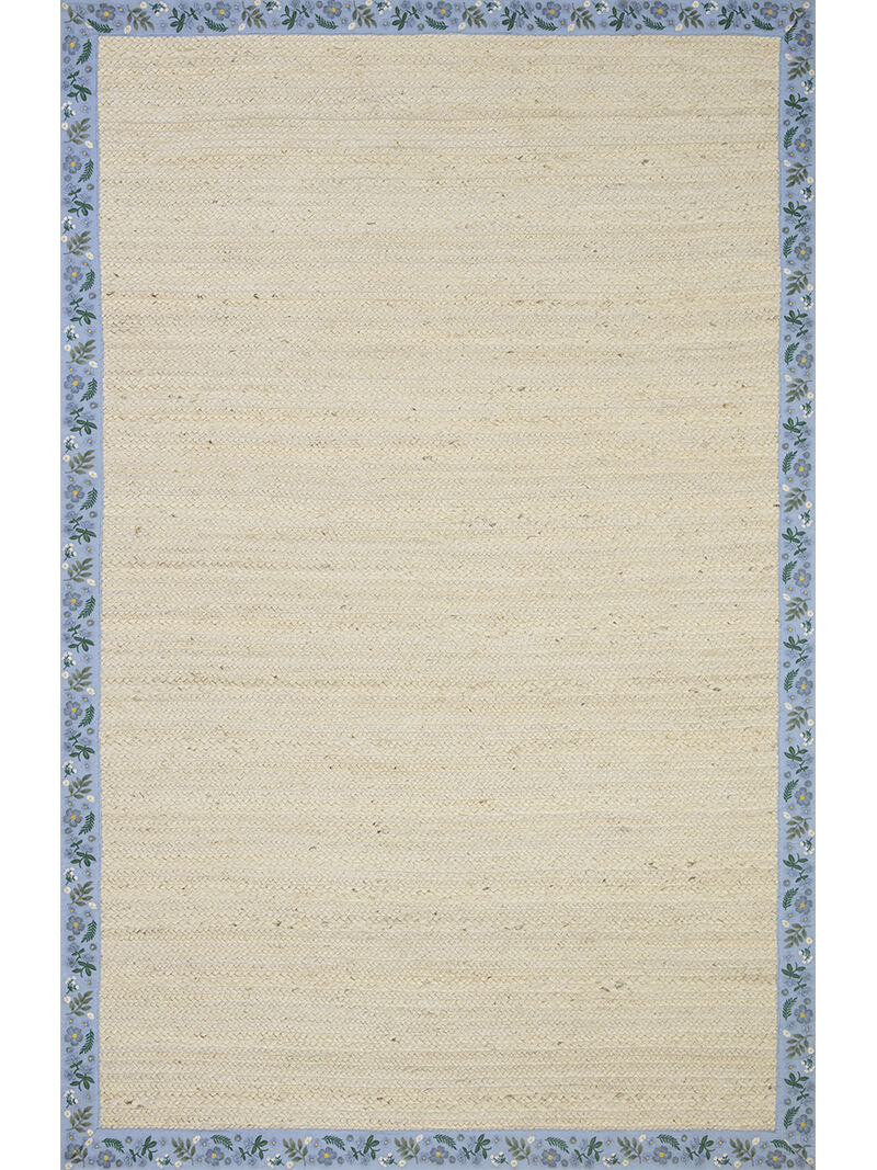 Costa COS01 Ivory/Periwinkle 7'9" x 9'9" Rug