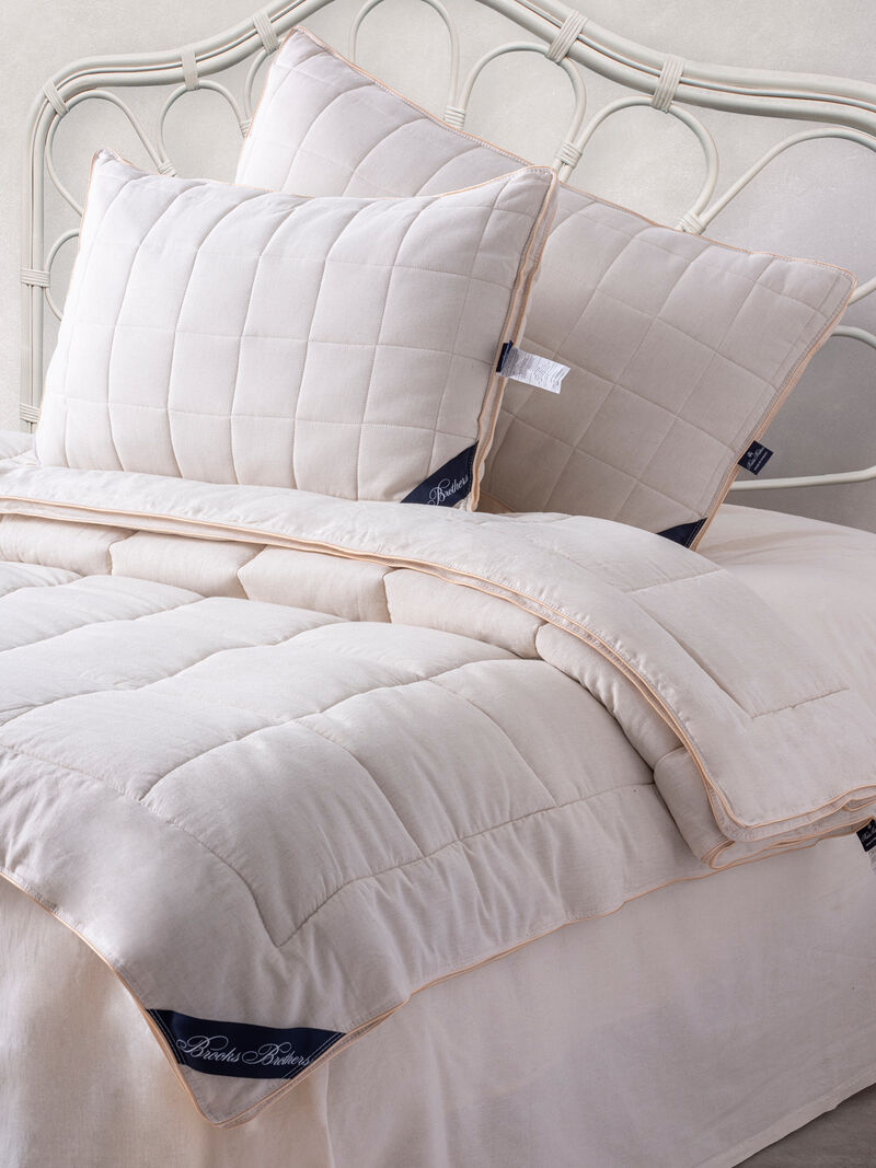 Brooks Brothers Linen Pillow