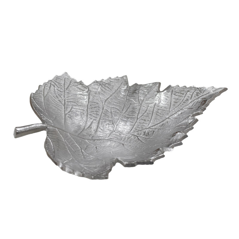 Handmade Decorative Gold Color Coated 5.23 x 3.93 x 1.14 Inches Aluminium Tray 061AB BBH Home's