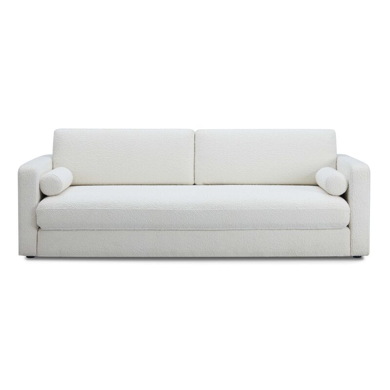 Ryan Cream Upcycled Linen Sofa Bed