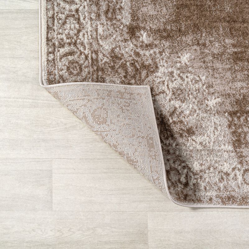 Rosalia Cottage Medallion Cream/Brown Rug