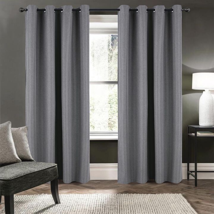 RT Designers Collection Cabana 100% Blackout Grommet Curtain Panel RT Designers Collection Cabana 100% Blackout Grommet Curtain Panel