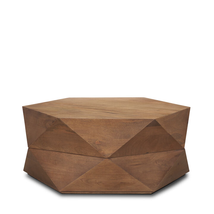 Arreto 36" Brown Coffee Table