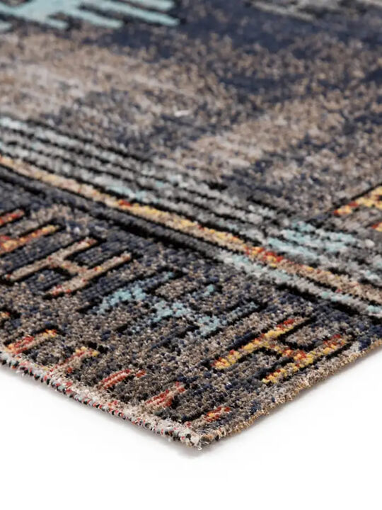 Polaris Dez Gray 5'3" X 7'6" Rug