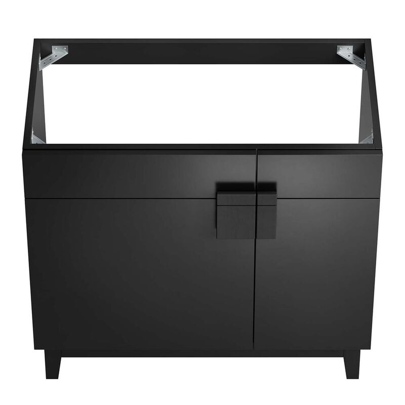Modway Miles 36” Bathroom Vanity Cabinet (Sink Basin Not Included)