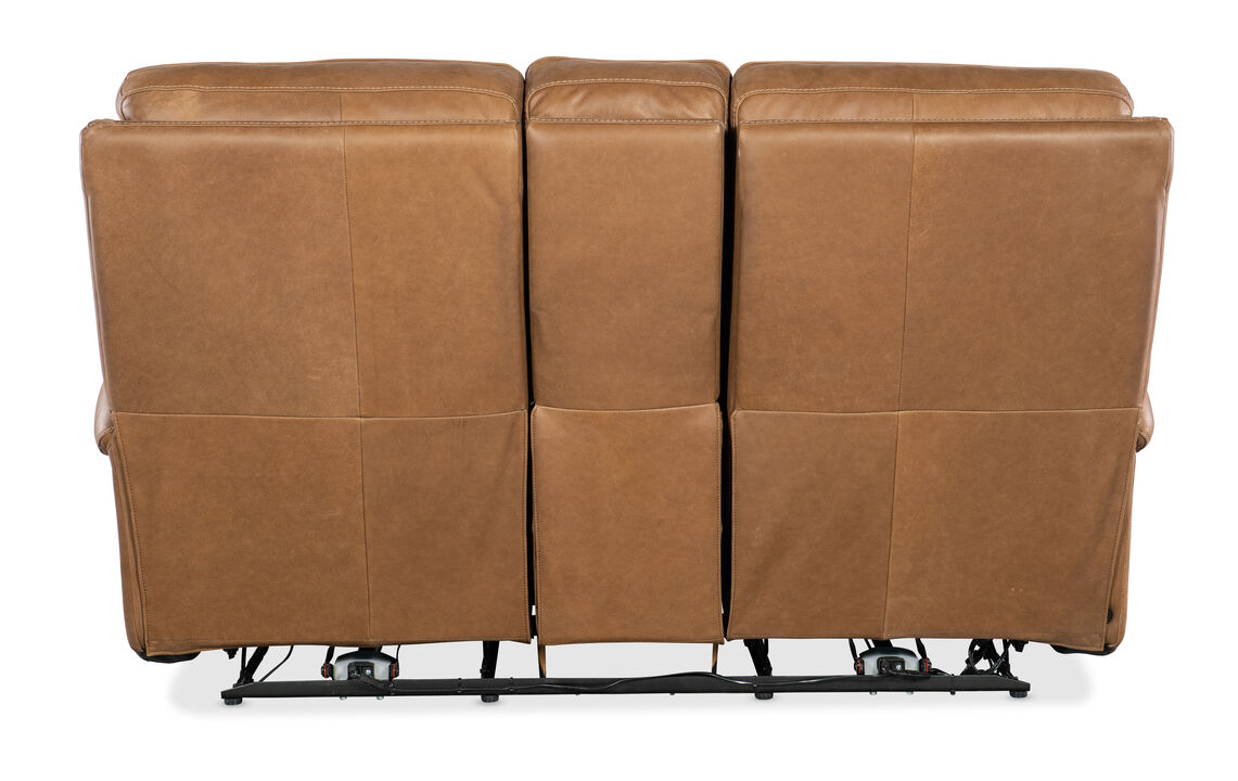Somers Power Console Loveseat with Power Headrest