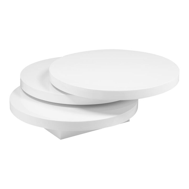Belen Kox Torno Coffee Table (White), Belen Kox