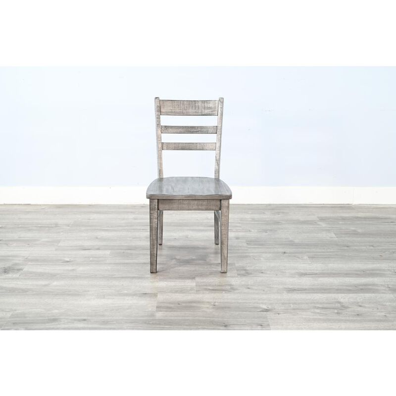Sunny Designs Ladderback Chair, Wood Seat