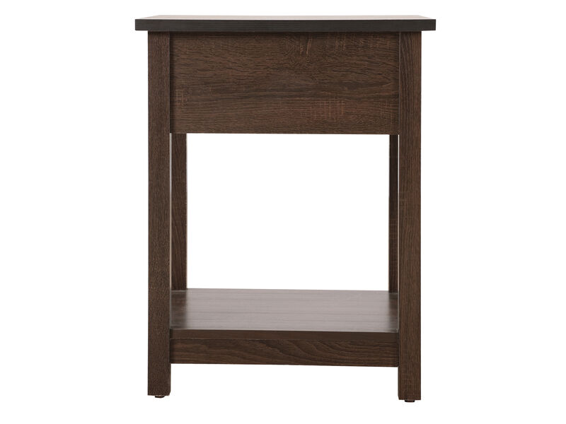 Salem 1-Drawer Nightstand (24 in. H x 19 in. W x 20 in. D)