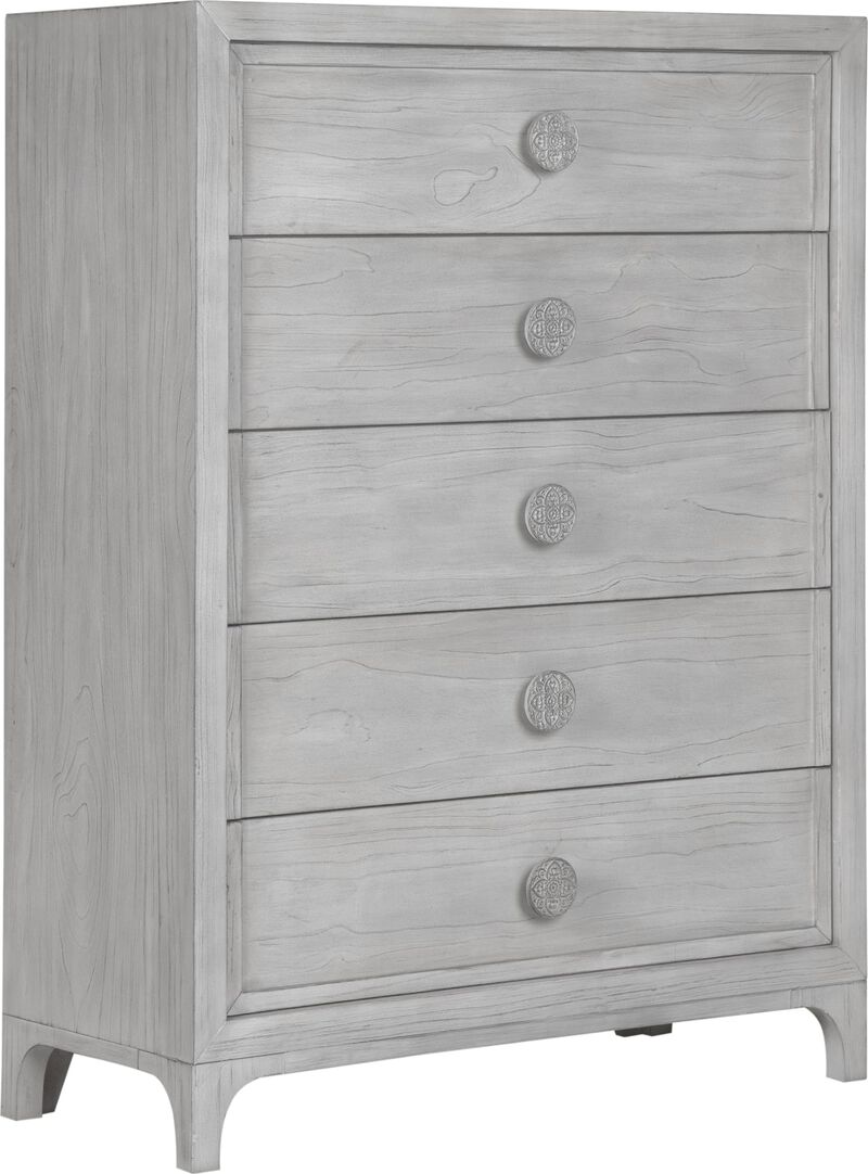 Boho Chic Five-Drawer Chest