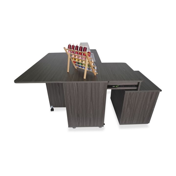 Kangaroo & Joey Sewing Cabinet Gray
