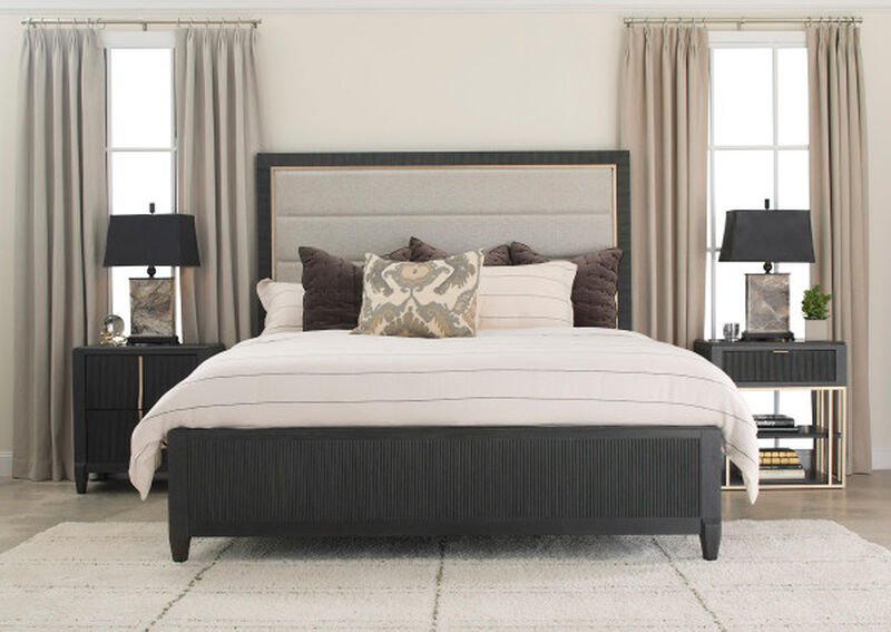 West End Loft Upholstered Bed