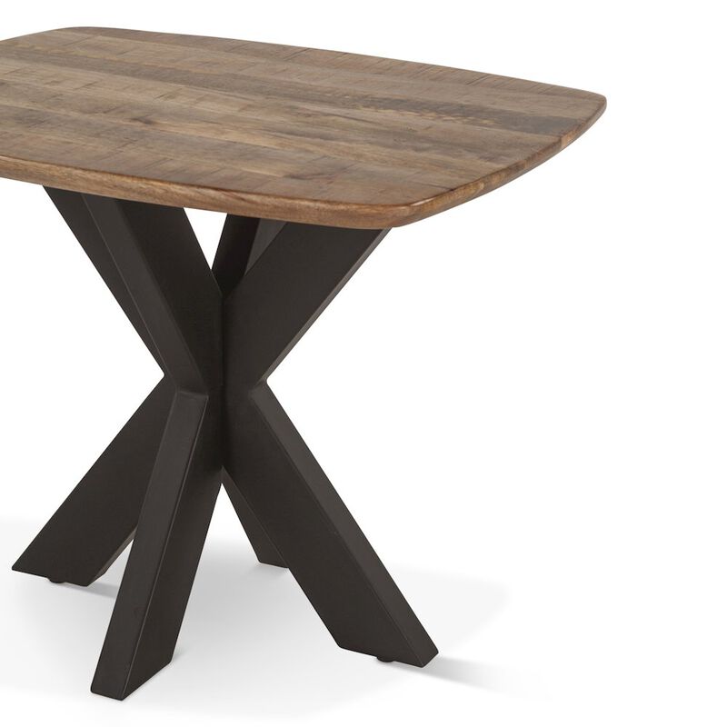 World Interiors Santa Margherita 28 Side Table in Natural Finish