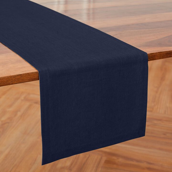 Solino Home 100% Pure Linen Table Runner | Diana
