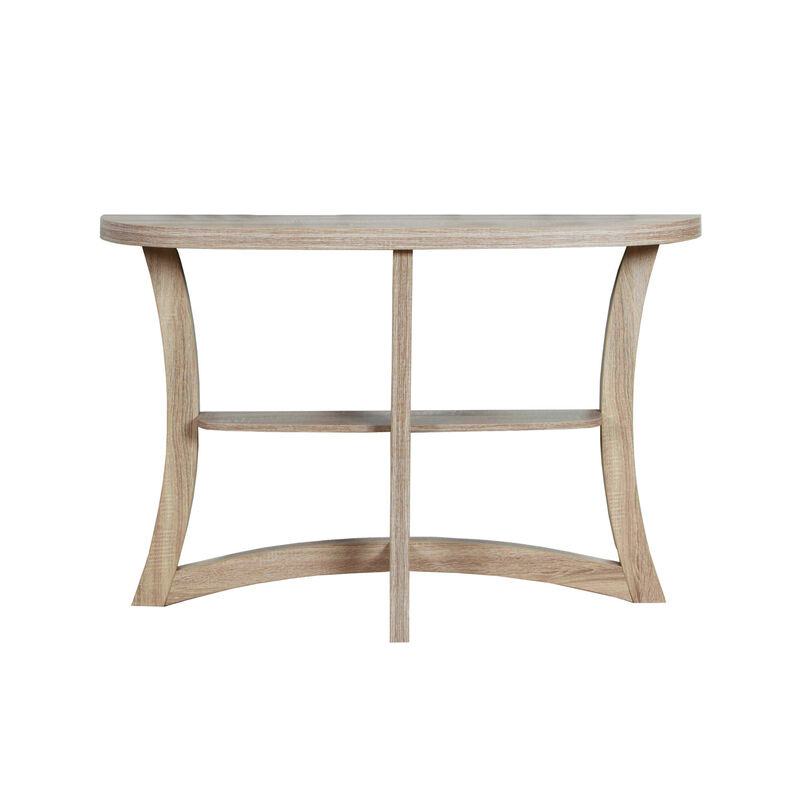 Monarch Specialties I 2416 Accent Table, Console, Entryway, Narrow, Sofa, Living Room, Bedroom, Laminate, Brown, Contemporary, Modern