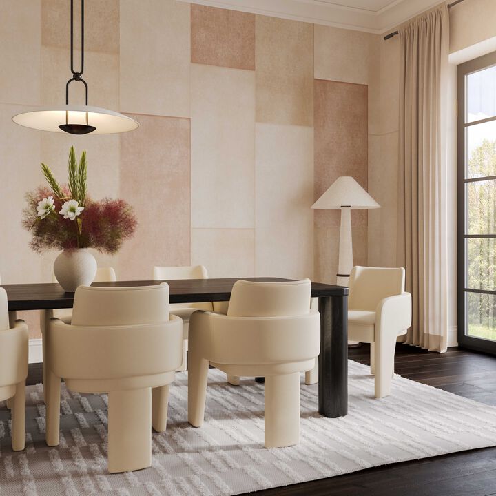 Faith Boucle Floor Lamp