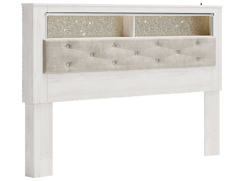Altyra King Panel Bookcase Headboard