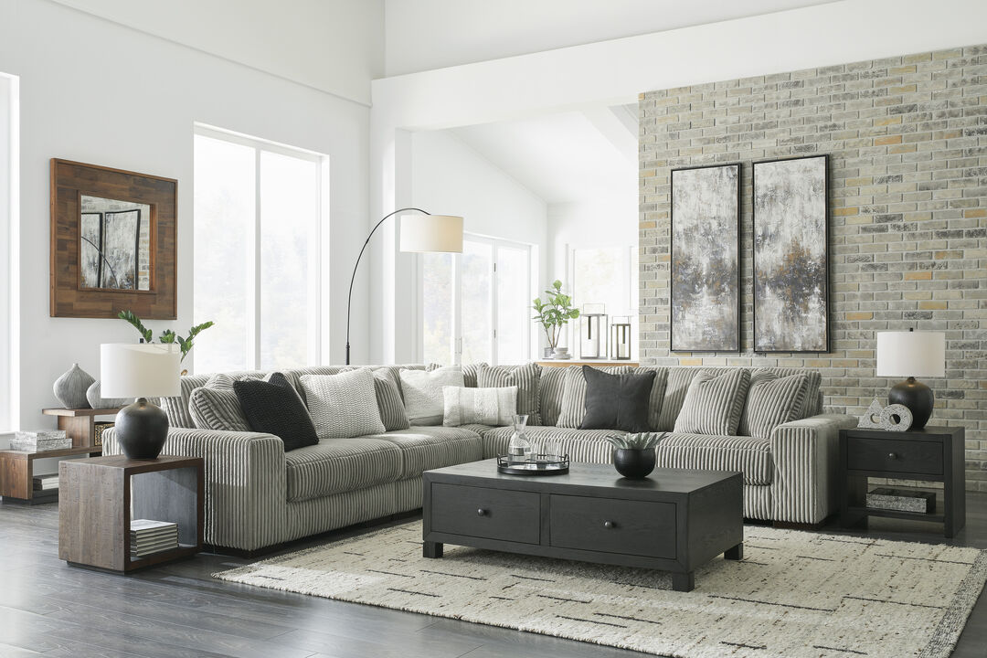 Grey Lindyn sectional