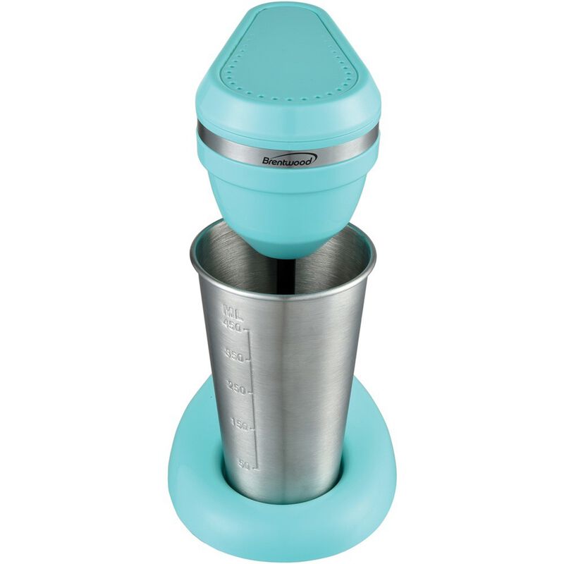 Brentwood 15oz Classic Milkshake Maker, Turquoise