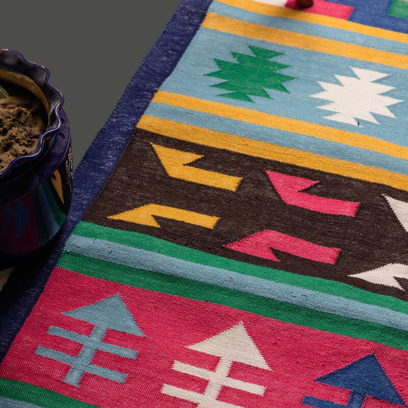 Isra Flat Weave Runner Rug