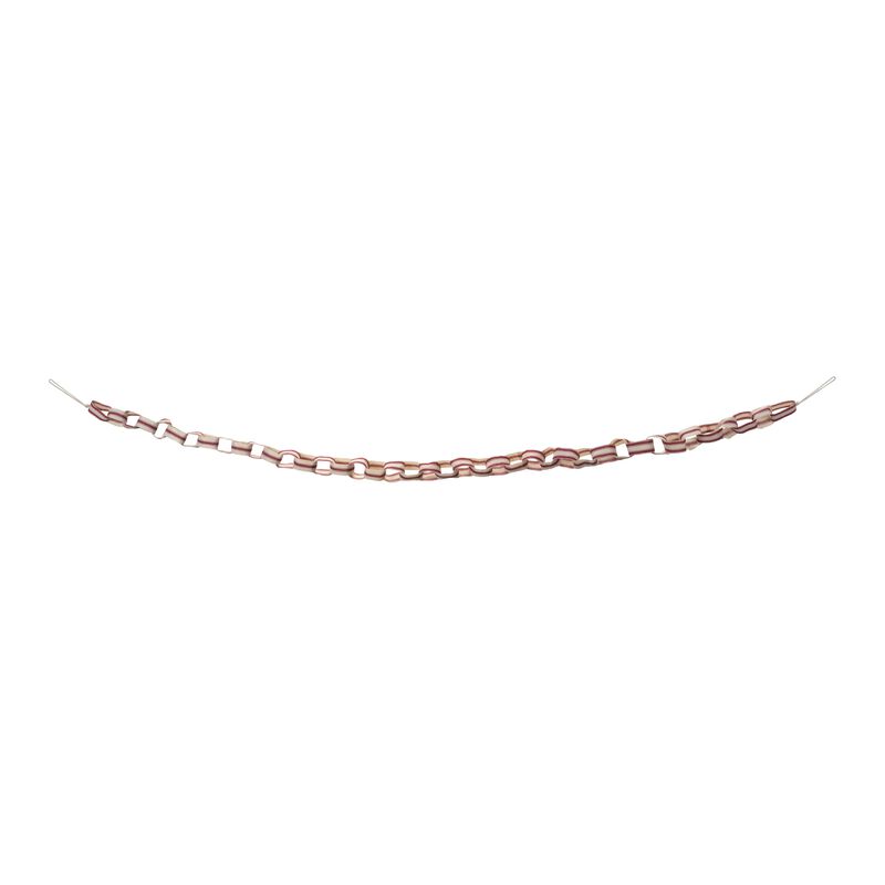 Fabric Chain Garland Set of 2 for Festive Home and Event Decor