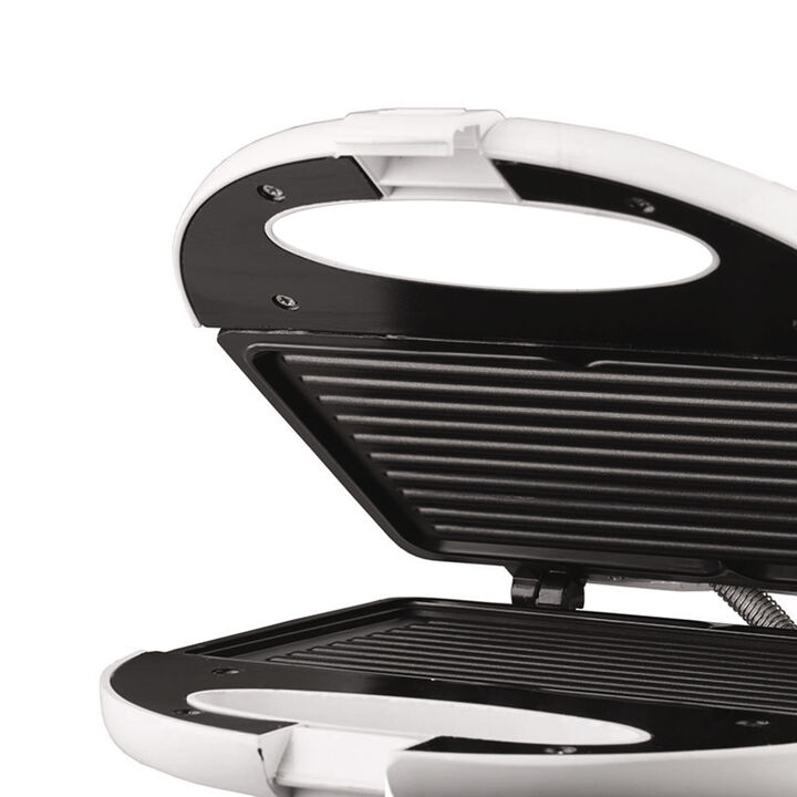 Brentwood Non Stick Panini Press and Sandwich Maker in White