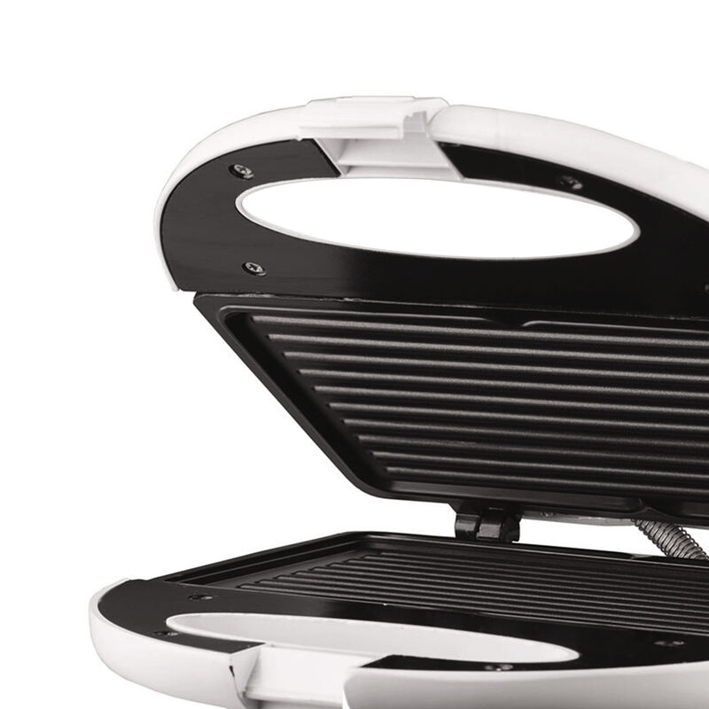 Brentwood Non Stick Panini Press and Sandwich Maker in White