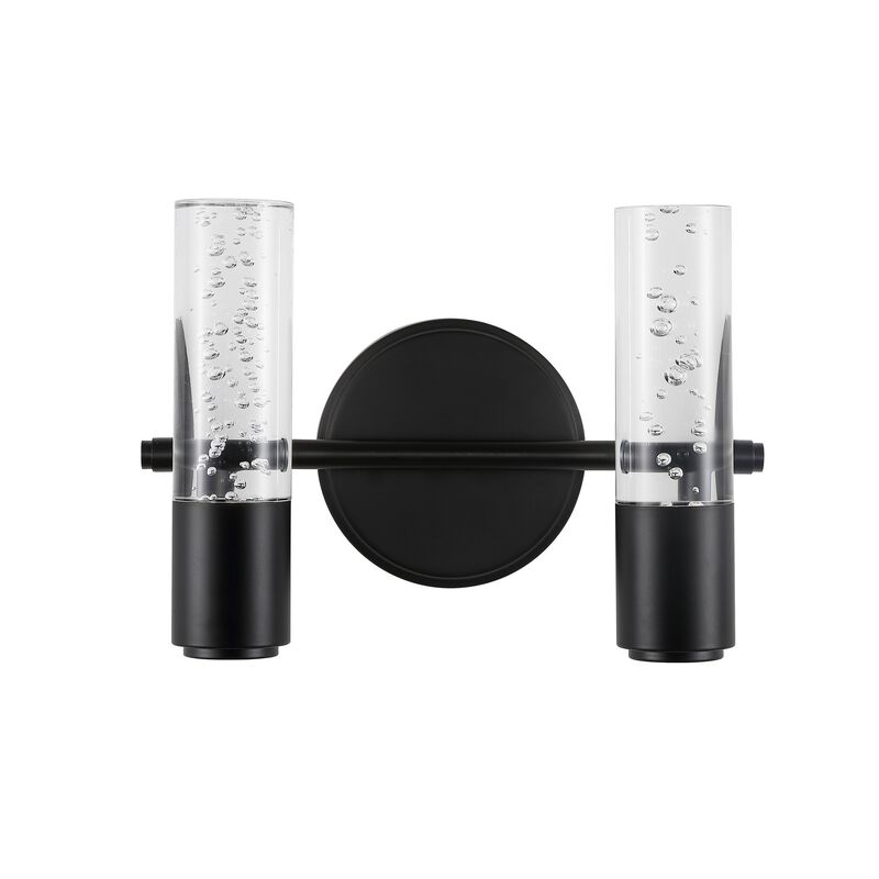 Bolha Minimalist Modern Bubble Acrylic/Iron Integrated LED Vanity Light