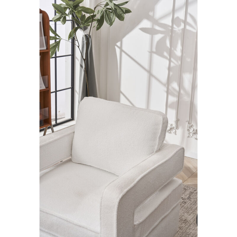 Modern 360 Degree Swivel Chair for Living Room