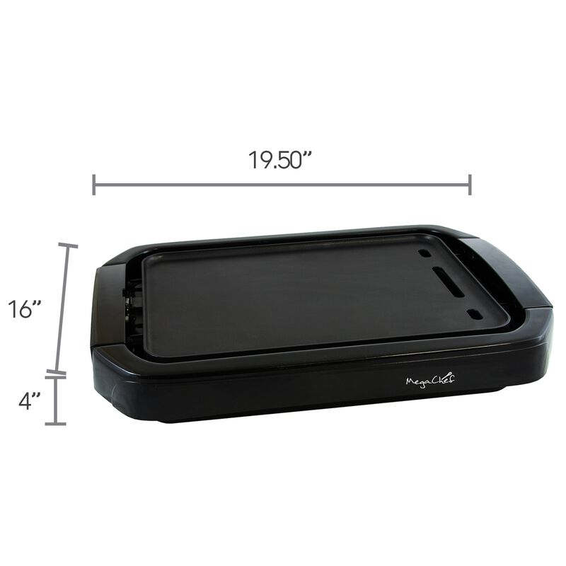 MegaChef Dual Surface Reversible Indoor Grill and Griddle