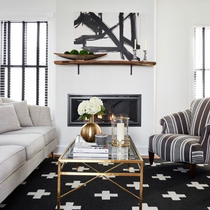 Hilda HDA-2391 2' x 3' Black Rug