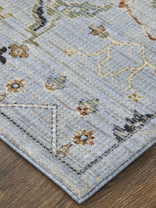 Melrose 39P4F 2' x 3' Blue/Green/Ivory Rug