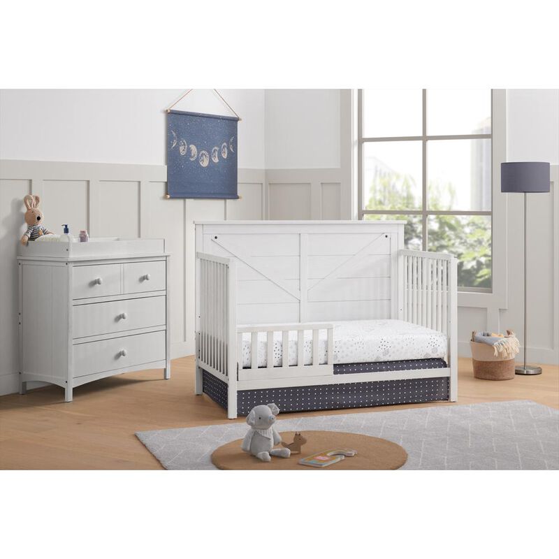 Oxford Baby Montauk Guard Rail Barn White